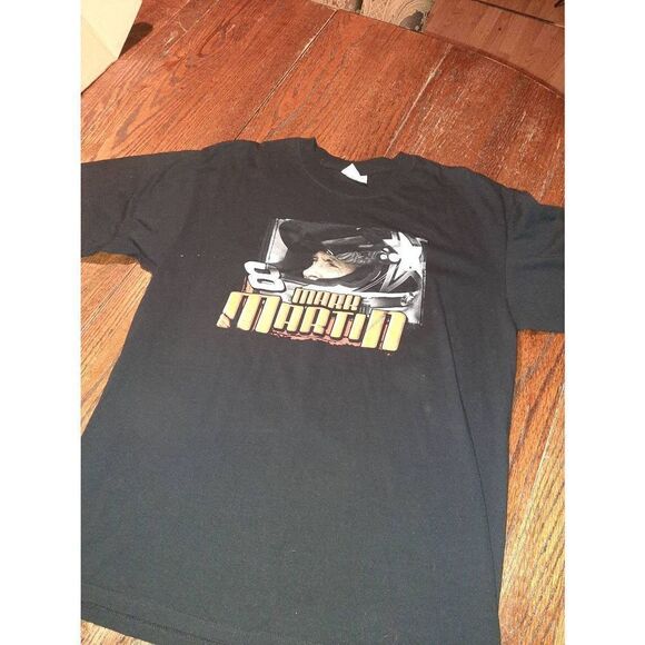 XL Chase Authentics Mark Martin Army Car Short Sleeve Crew Cotton Tee TShirt Top - Picture 1 of 4